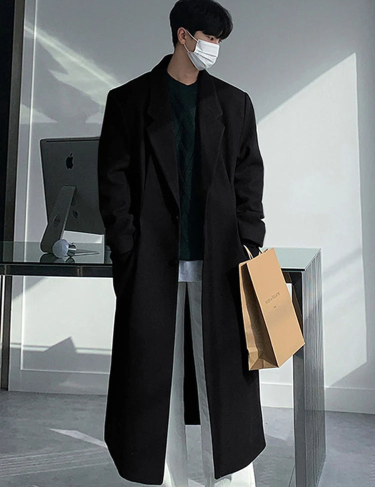 Manteau Long Et Chaud