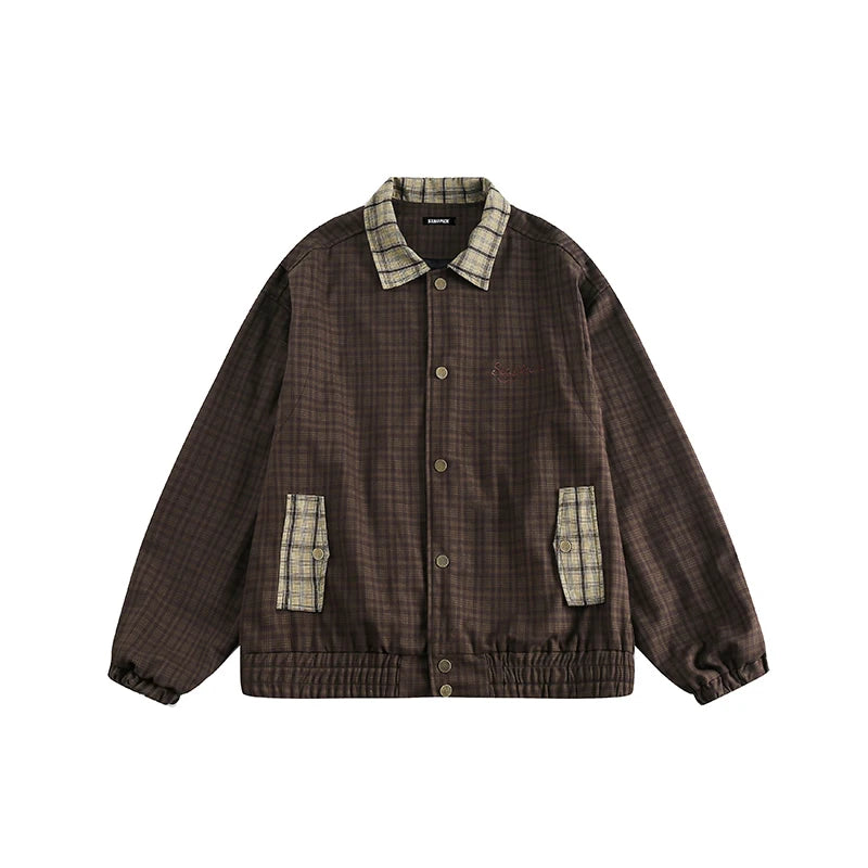 Veste Carreaux Homme