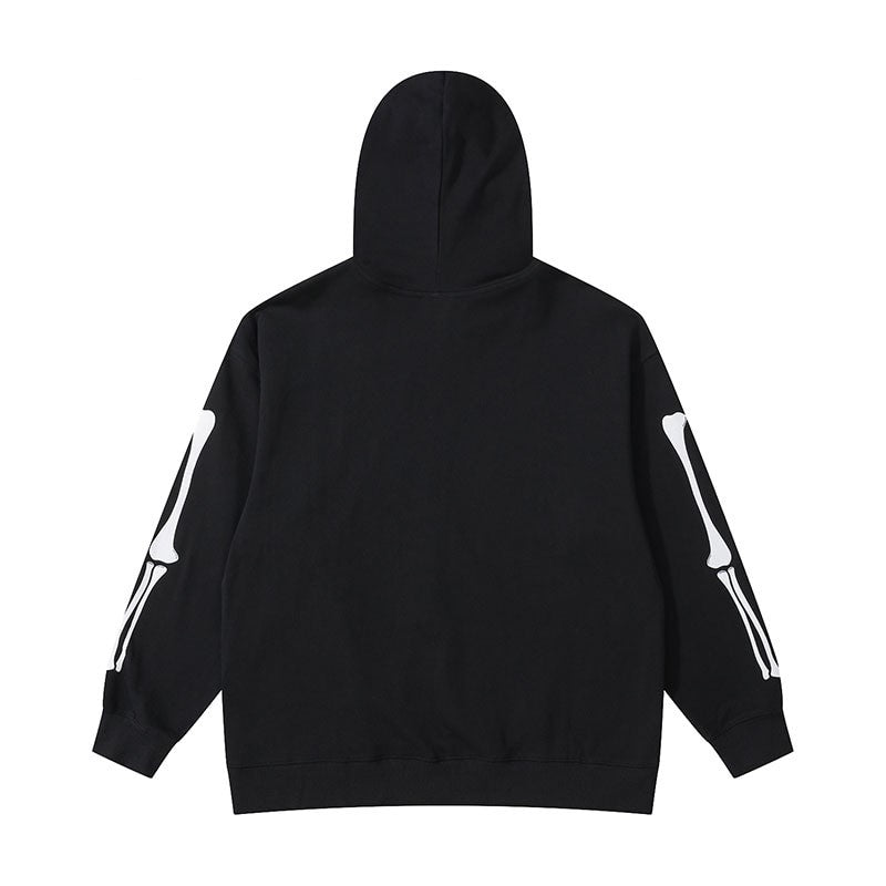 Hoodie Streetwear Skeleton