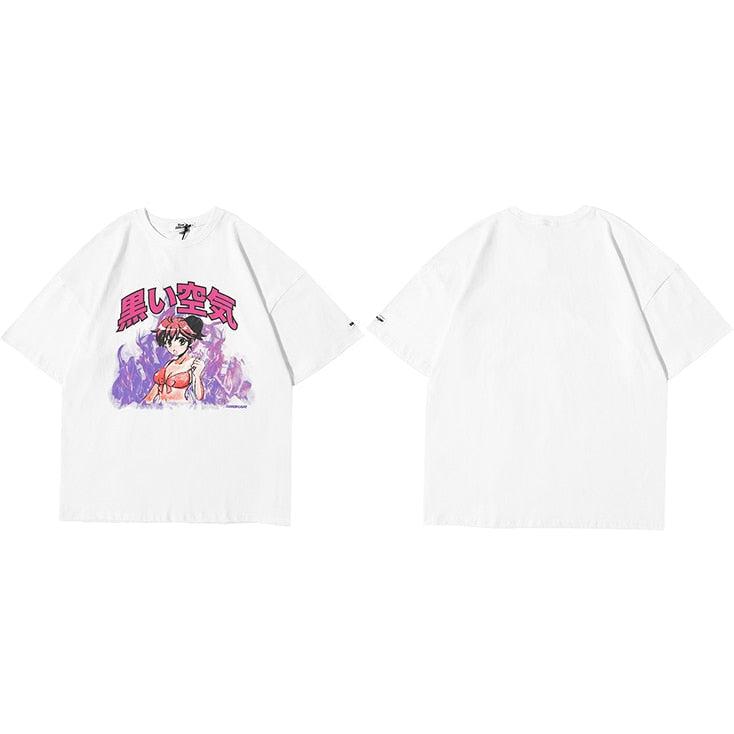 T-Shirt Oversize "Ahegao" -TENSHI™ STREETWEAR