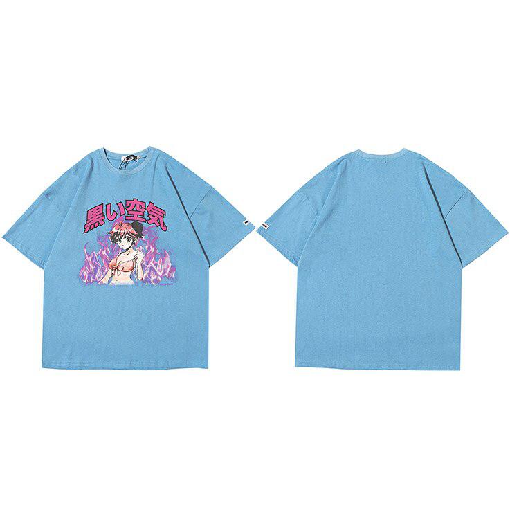 T-Shirt Oversize "Ahegao" -TENSHI™ STREETWEAR
