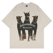 T-Shirt Oversize "Dober" -TENSHI™ STREETWEAR