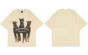 T-Shirt Oversize "Dober" -TENSHI™ STREETWEAR