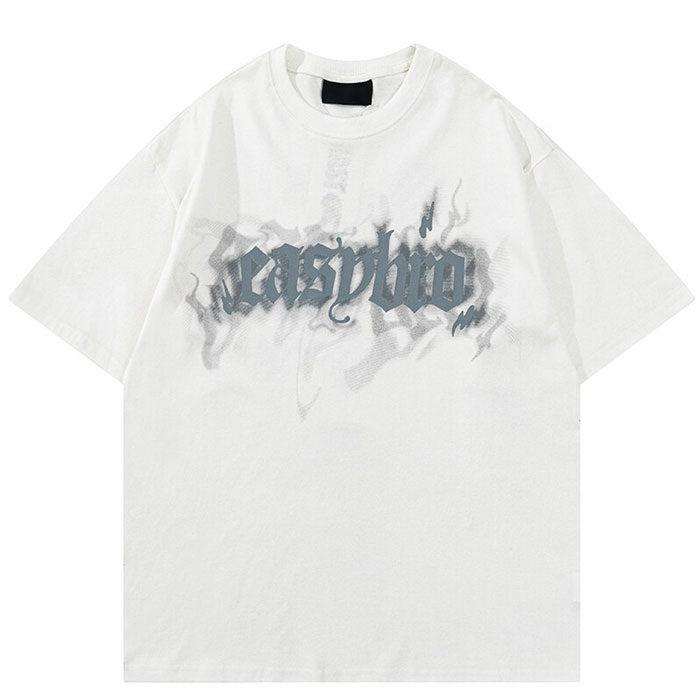 T-Shirt Oversize "Easy Bro" -TENSHI™ STREETWEAR