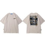 T-Shirt Oversize "Lavender" -TENSHI™ STREETWEAR