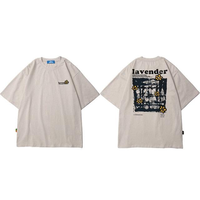 T-Shirt Oversize "Lavender" -TENSHI™ STREETWEAR