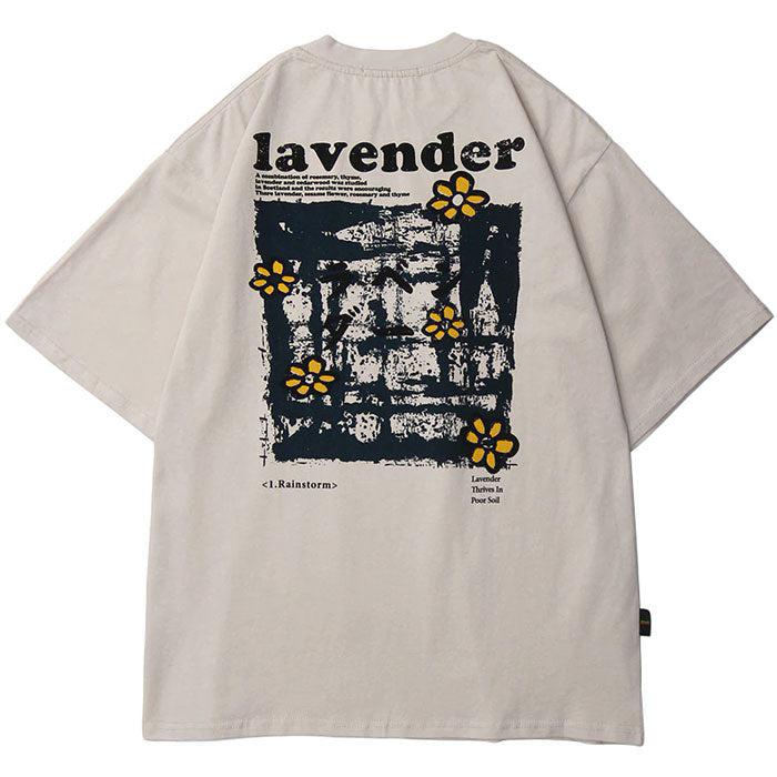 T-Shirt Oversize "Lavender" -TENSHI™ STREETWEAR