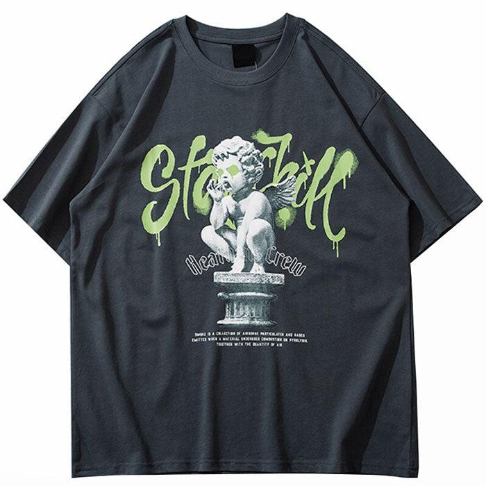 T-Shirt Oversize "Tarai" -TENSHI™ STREETWEAR