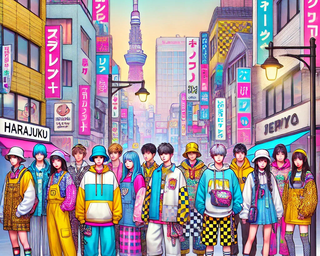 Image à Harajuku Streetwear Kawaii