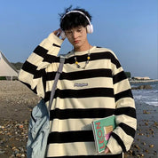 Pull Rayé Oversize