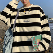 Pull Rayé Oversize