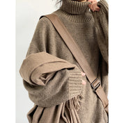 Pull Col Roulé Casual