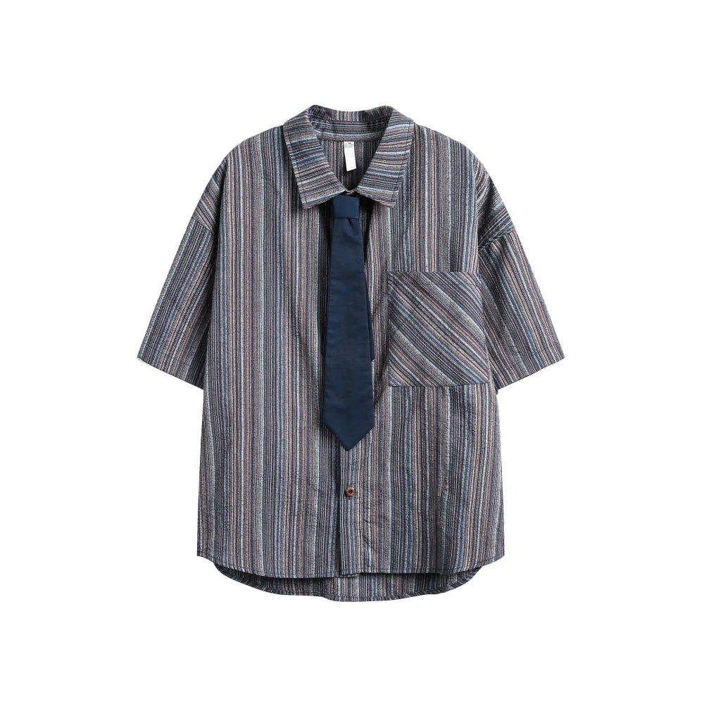Chemise Rayée Vintage