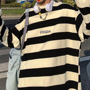 Pull Rayé Oversize