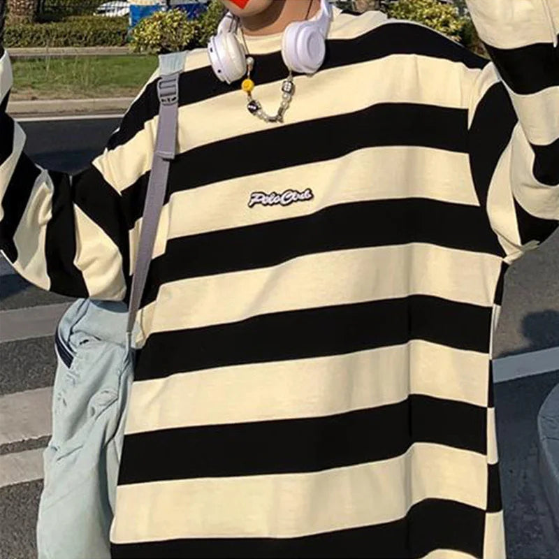 Pull Rayé Oversize