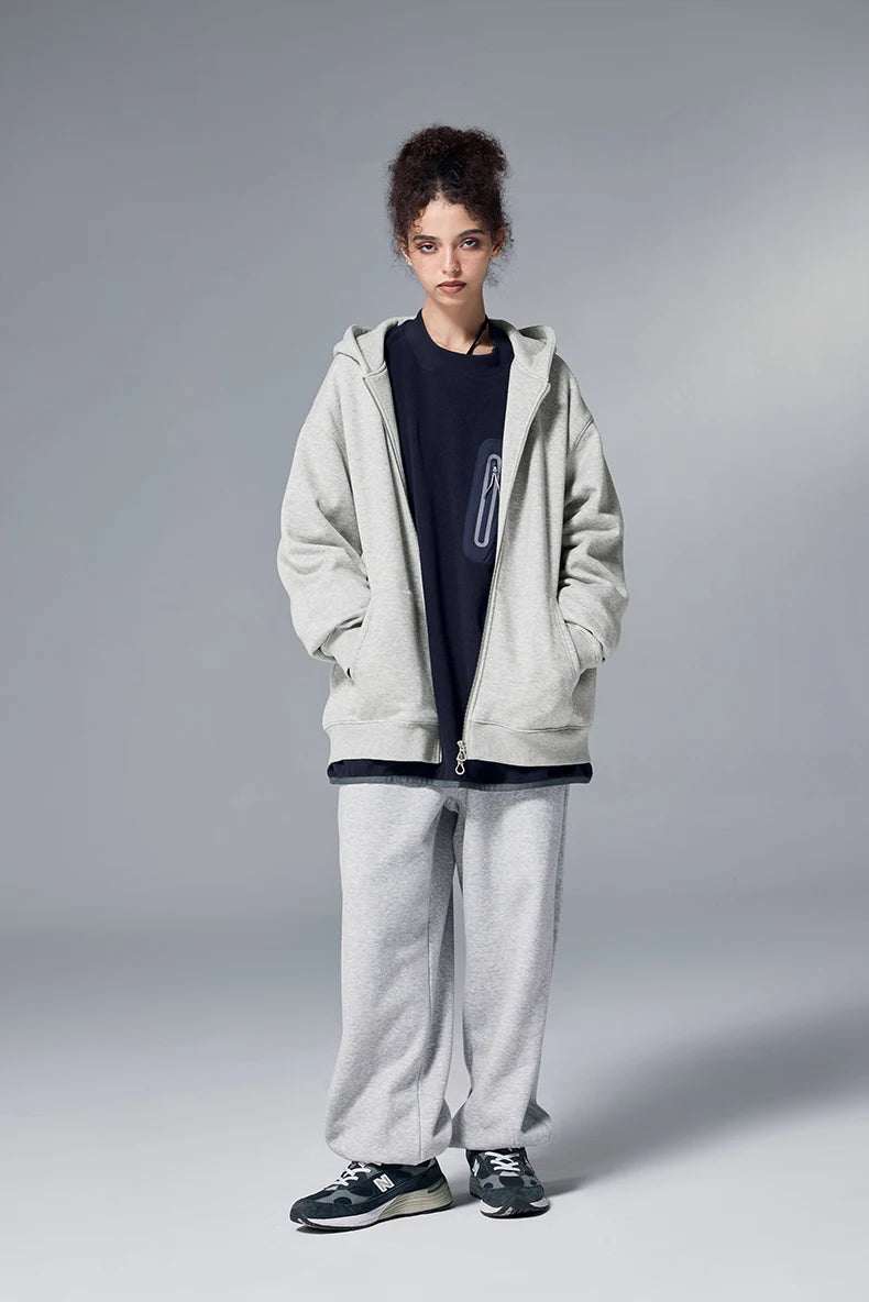 Hoodie Zippé