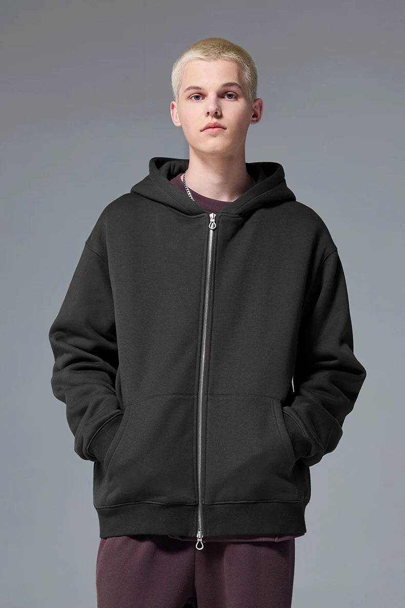 Hoodie Zippé