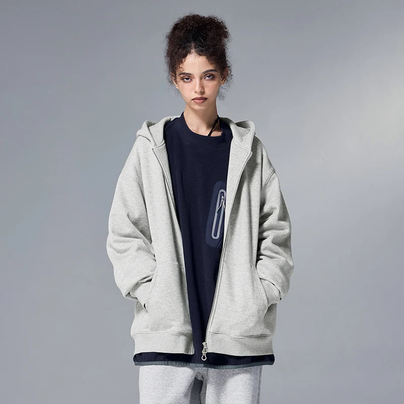 Hoodie Zippé