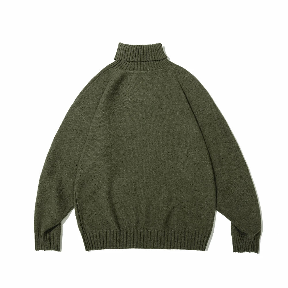 Pull Col Roulé Casual