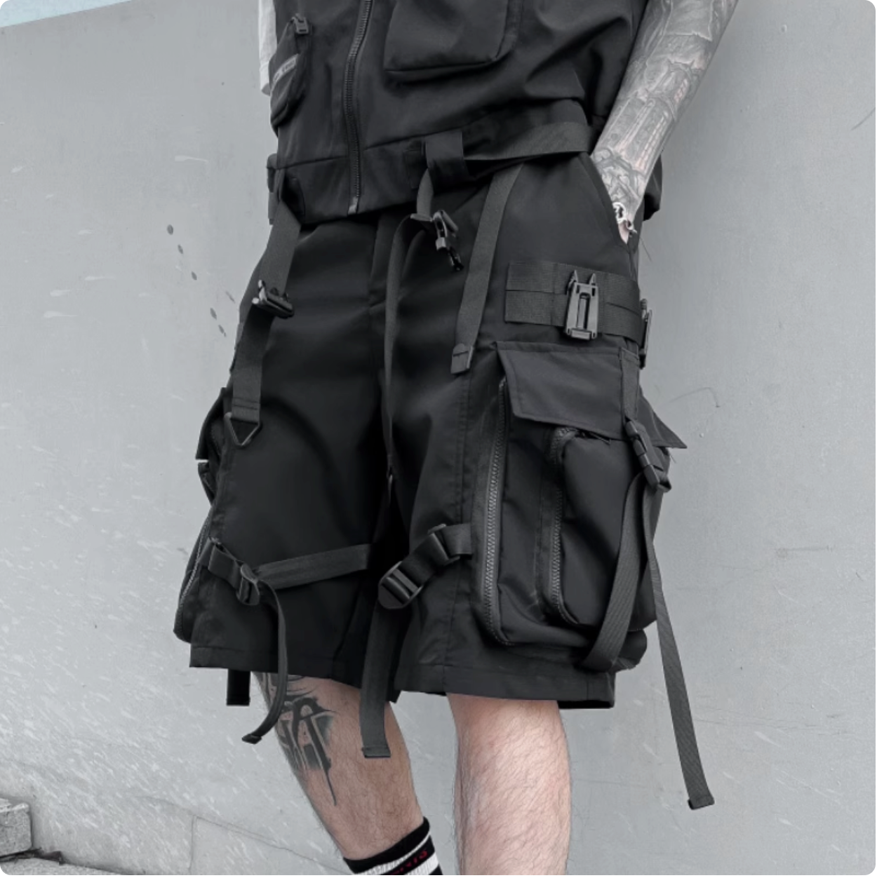 Short Cargo Techwear "Nara"