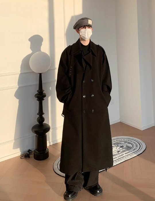 Manteau Hiver Noir