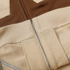 Sweat Beige Zippe