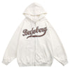 Sweat Zip Marron