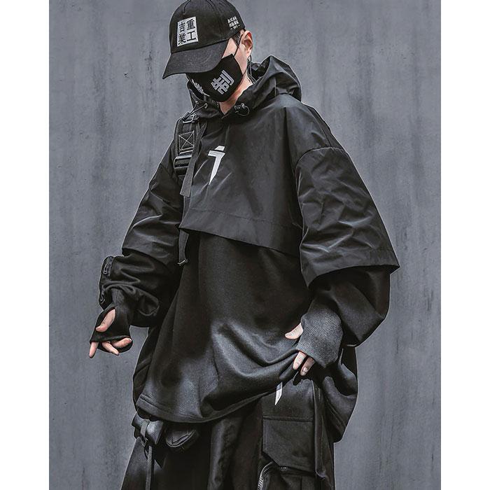 Hoodie Techwear "Raido" -TENSHI™ STREETWEAR