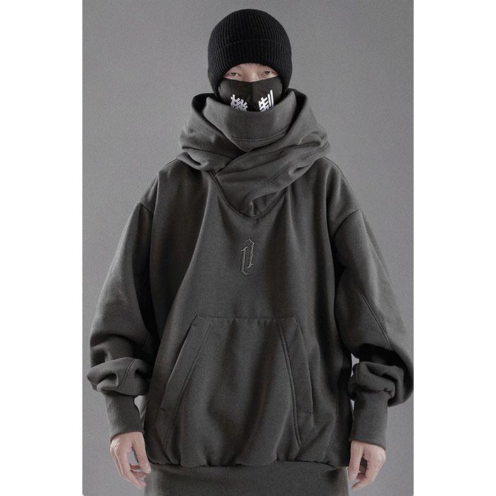 Hoodie Techwear "Rokusho" -TENSHI™ STREETWEAR