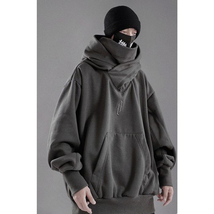 Hoodie Techwear "Rokusho" -TENSHI™ STREETWEAR