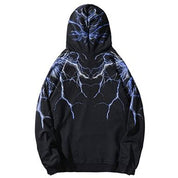 Hoodie Inazuma noir dos