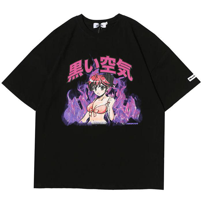 T-Shirt Oversize "Ahegao" -TENSHI™ STREETWEAR