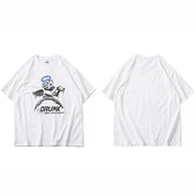 T-Shirt Oversize "Drunk" -TENSHI™ STREETWEAR