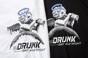 T-Shirt Oversize "Drunk" -TENSHI™ STREETWEAR