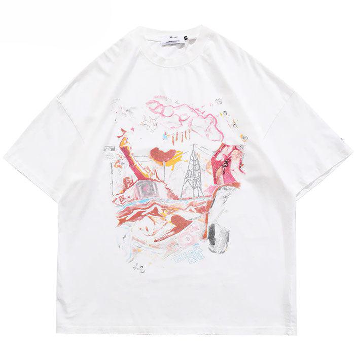 T-Shirt Oversize "Junko" -TENSHI™ STREETWEAR