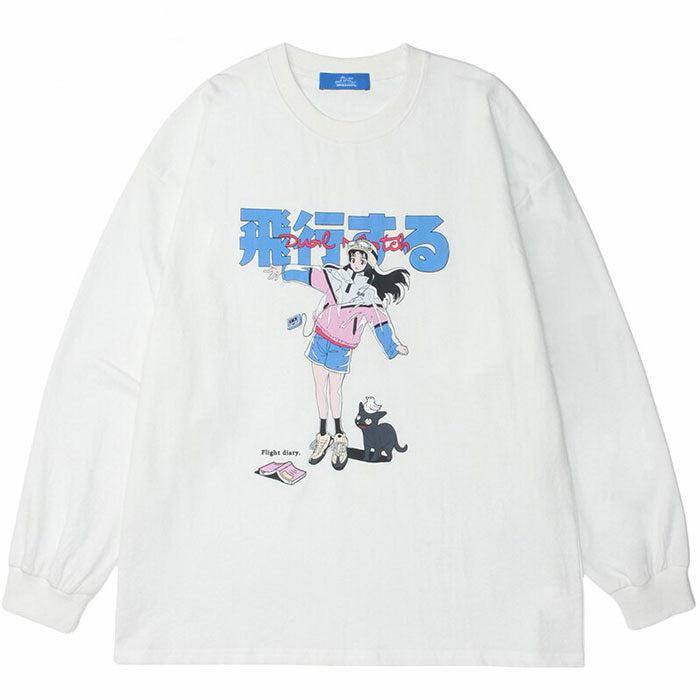 T-shirt Manche Longue "Fudo" -TENSHI™ STREETWEAR