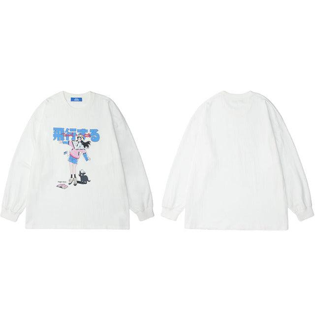 T-shirt Manche Longue "Fudo" -TENSHI™ STREETWEAR