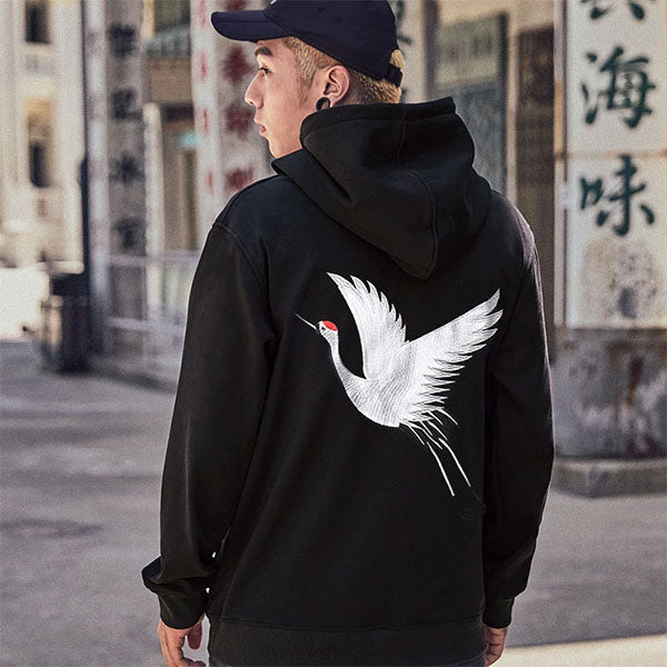 Hoodie Brodé Hakucho-TENSHI™