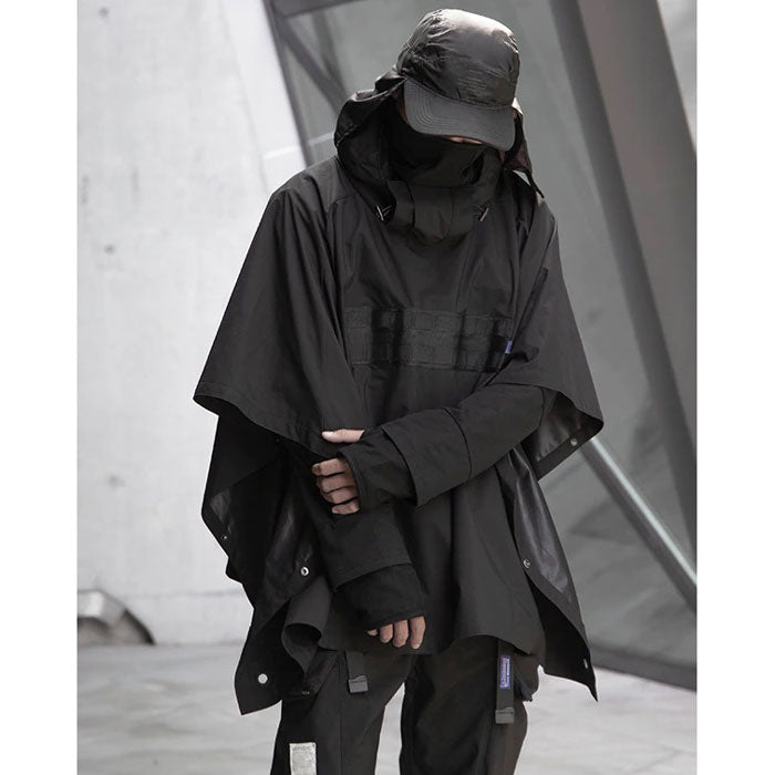 Poncho Techwear "Ayame"-TENSHI™