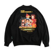 Sweat Shirt Noir "FXXK"-TENSHI™