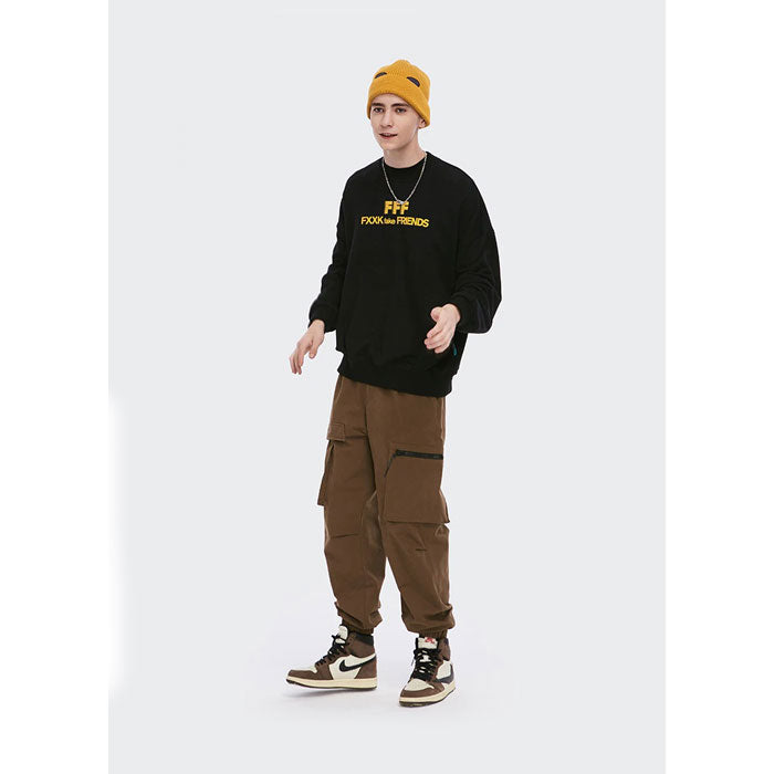 Sweat Shirt Noir "FXXK"-TENSHI™