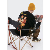 Sweat Shirt Noir "FXXK"-TENSHI™