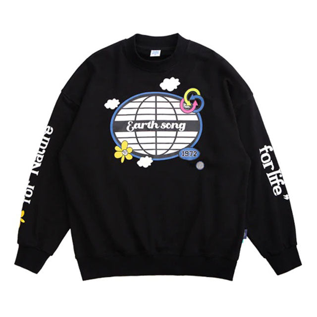 Sweat Shirt Noir "Reverence"-TENSHI™