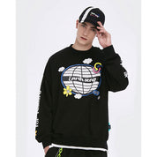 Sweat Shirt Noir "Reverence"-TENSHI™