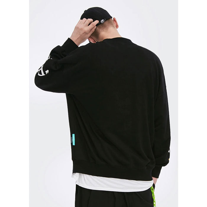 Sweat Shirt Noir "Reverence"-TENSHI™