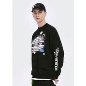 Sweat Shirt Noir "Reverence"-TENSHI™