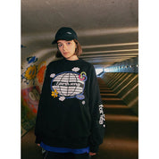 Sweat Shirt Noir "Reverence"-TENSHI™