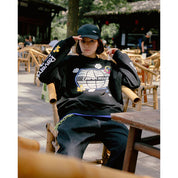 Sweat Shirt Noir "Reverence"-TENSHI™