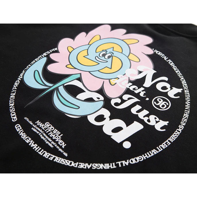 Sweat Shirt Noir "GodWill"-TENSHI™