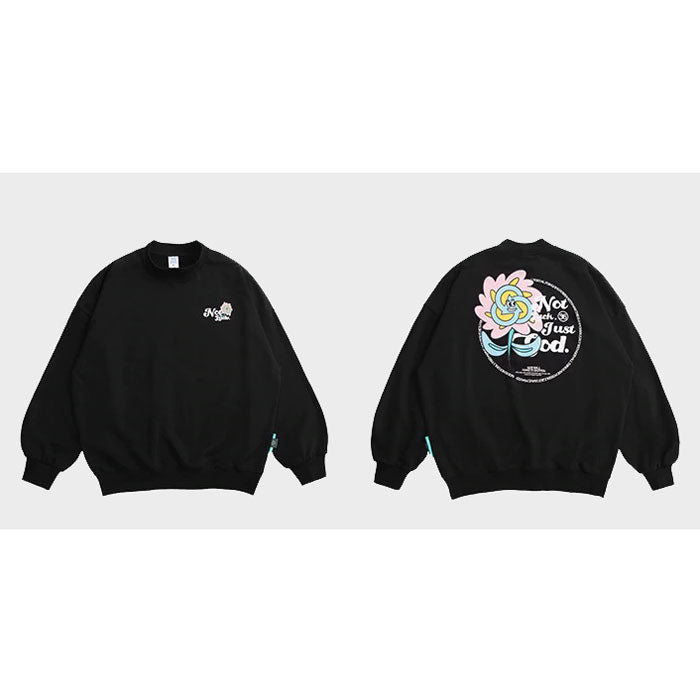 Sweat Shirt Noir "GodWill"-TENSHI™